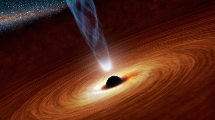 1858星系内发现一个超大质量黑洞