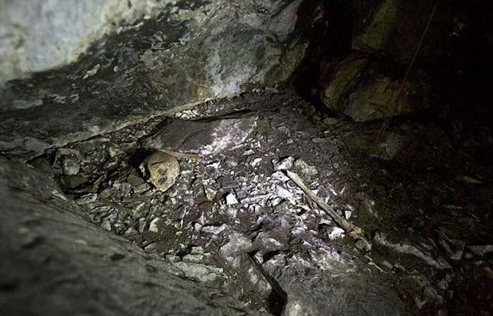 西班牙探险队在秘鲁洞穴发现大量印加文明的宗教祭祀人体遗骸