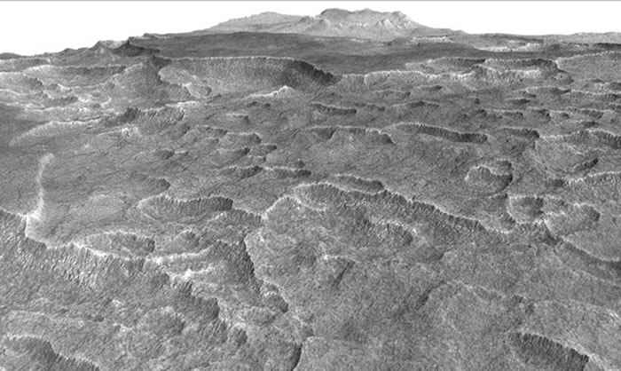 火星最大乌托邦平原,未来可供移居外星使用.